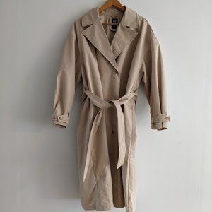 NWOT! Gap Oversized Tan Trench Coat